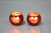 Wholesale Glass candle holder for Valentine's Day