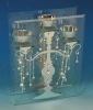Wholesale new decorative glass candle holder