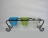 Wholesale (GPG006) glass candle holder for tabletop