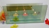 Wholesale Huge glass candle holder for wedding decoration