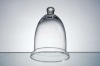 Wholesale 13x10cm small bell glass candle holder