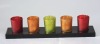 Wholesale Glass candle holder for autumn