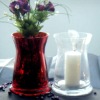 Wholesale Silvering glass candle holder, wind light, hurricane lantern