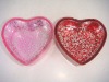 Wholesale love glass candle holder for Valentines factory