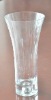 glassware clear glass vase glass taper candle holder