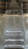 Wholesale Clear glass rectangular vase & candle holders