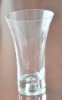 Wholesale glassware clear glass vase glass candlestand