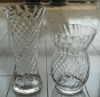 glass twisted vases