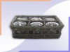 Wholesale Glass Candle Holder / Willow Basket