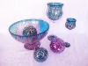 Wholesale Mosaic Glass Hurricane Candle Holder