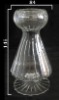 Wholesale Heat-resistant Transparent Glass Candle Holder