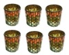 Wholesale Mosaic glass candle holder