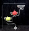Wholesale Heat-resistant Transparent Glass Candle Holder
