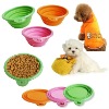collapsible silicone pet bowl