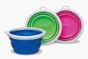 Wholesale Silicone foldable dog bowl