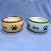 Wholesale Factory directly ceramic large cat water bowl