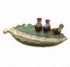 Wholesale Ceramic garden bird feeder planter