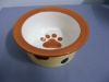 Wholesale ceramic pet bowl
