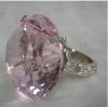 Wholesale beautiful crystal table napkin ring