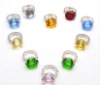 Wholesale NR-004,crystal diamond napkin ring