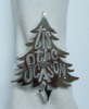 Wholesale xmas tree shaped napkin ring