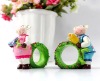 Wholesale Polyresin lovely cow Napkin Ring