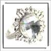 Wholesale HOT! Silver Wedding Bridal Shower Metal Napkin Ring