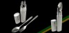 Wholesale Wholesale - Portable Stainless Steel Chopsticks Spoon Fork Set Tableware With Flower Design