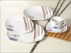 Wholesale silver porcelain dinnerware set