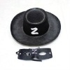 Wholesale party accessory--zorro's hat and eye mask hot sale!