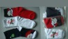 knitting christmas socks