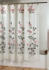 Wholesale applique shower curtain