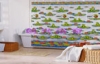 pvc shower curtain
