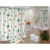 Wholesale printed polyester shower curtain bathroom accessaries