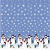 Wholesale printed penguin polyester shower curtain