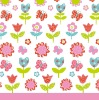 Wholesale printed flower polyester shower curtain