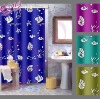 Wholesale 100% Polyester PrintedShower Curtain(Bathroom Product), 100% polyester, Jacquard