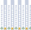 Wholesale polyester shower curtain ocean design