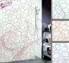 Wholesale Printed Polyester Shower Curtain Fabric Bath Textile