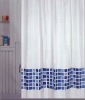 Wholesale hot selling for UK polyester printed waterproof curtain