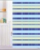 Wholesale hot selling for UK waterproof stripe shower curtain
