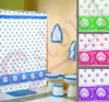 Wholesale Printed Polyester Shower Curtain Fabric Bath Textile