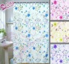 Wholesale Printed Polyester Shower Curtain Fabric Bath Textile