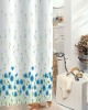 Wholesale Polyester Shower curtain 100pcs min order 2.56USD/pc