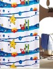 Wholesale 2011 Luxury fancy waterproof cartoon shower curtain