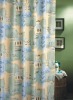 Wholesale 100 % polyester Shower Bathroom bath Curtain