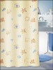 Wholesale Polyester bathroom shower curtains