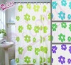 Wholesale Printed Polyester Shower Curtain Fabric Bath Textile
