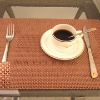 Wholesale woven pvc placemat