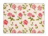 Wholesale Nice print flower MDF cork backed placemat & coaster